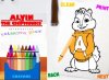 เกมส์ ระบายสี Alvin and the Chipmunks
